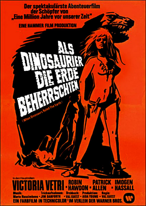 Plakat zum Film: Als Dinosaurier die Erde beherrschten