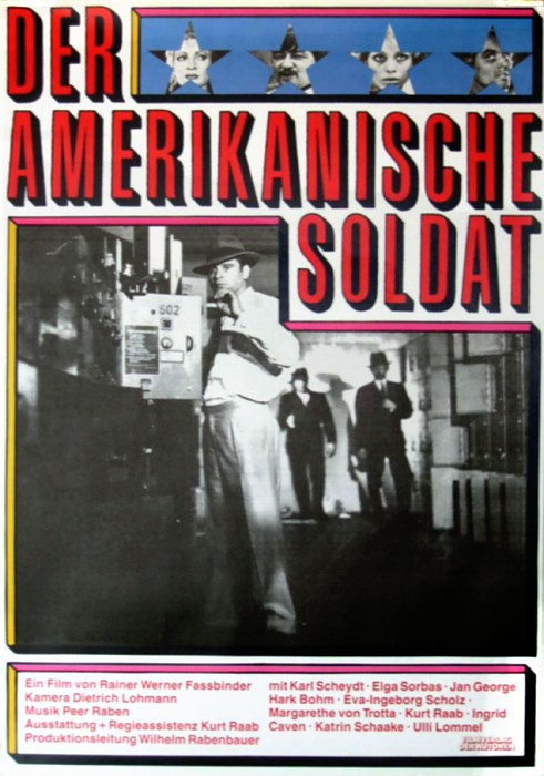Plakat zum Film: amerikanische Soldat, Der