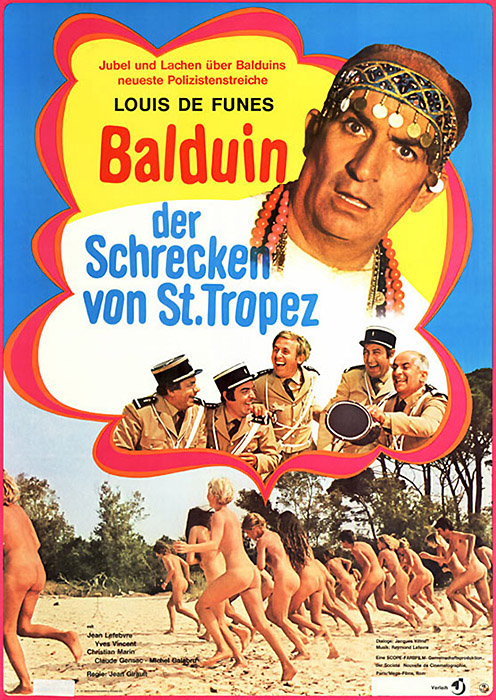 Plakat zum Film: Balduin, der Schrecken von St.Tropez