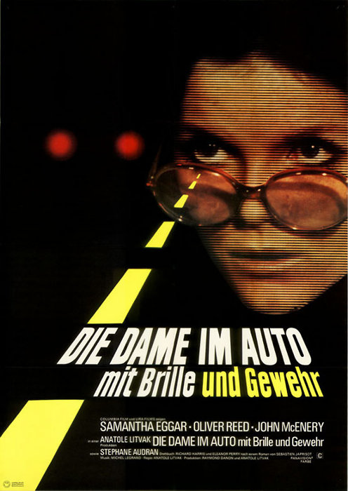Plakat zum Film: Dame im Auto mit Brille und Gewehr, Die