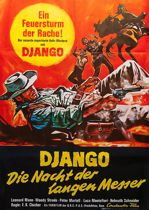 Plakat zum Film: Django - Die Nacht der langen Messer