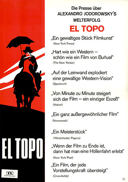 Plakat zum Film: El Topo