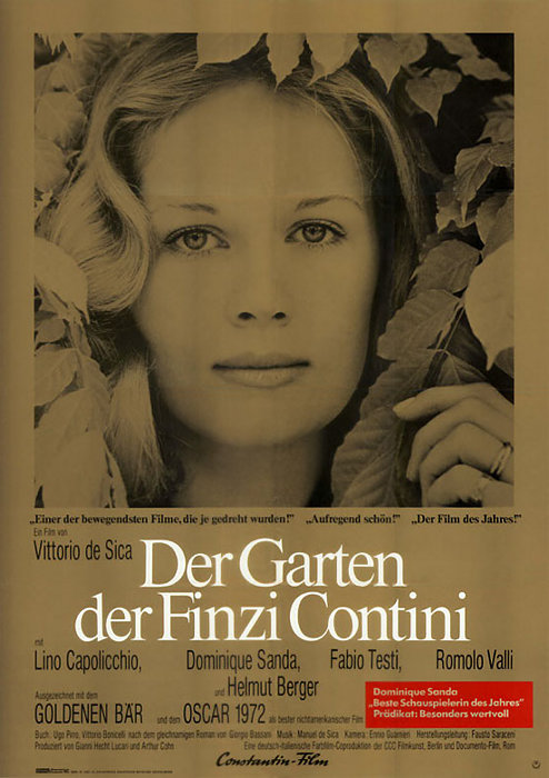 Filmplakat: Garten der Finzi Contini, Der (<b>Peter Sickert</b>) - garten-der-finzi-contini-der