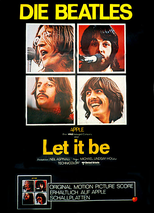 Plakat zum Film: Let It Be