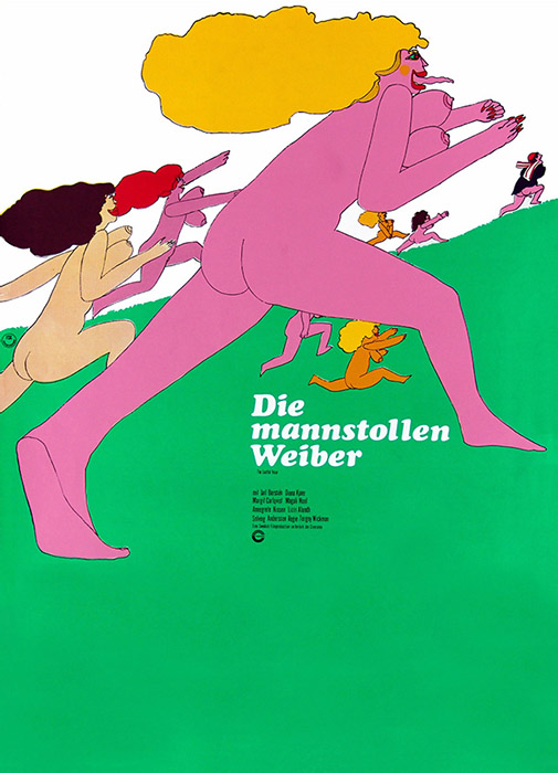 Plakat zum Film: mannstollen Weiber, Die