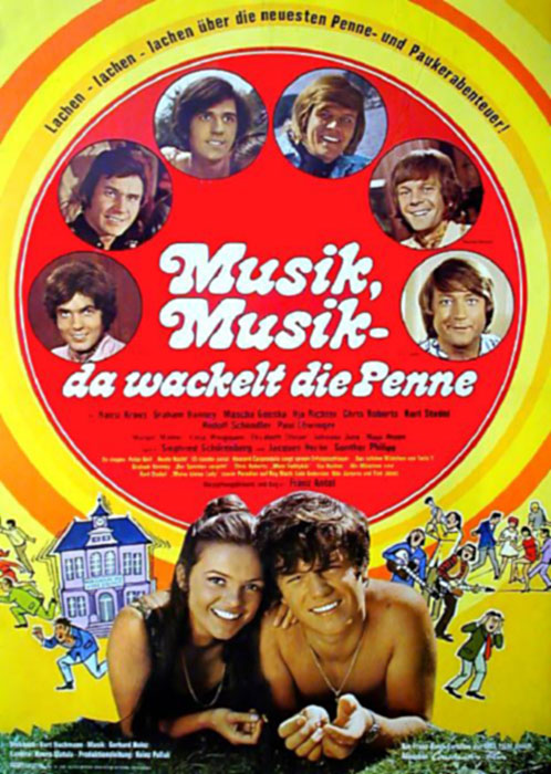 Plakat zum Film: Musik, Musik - da wackelt die Penne