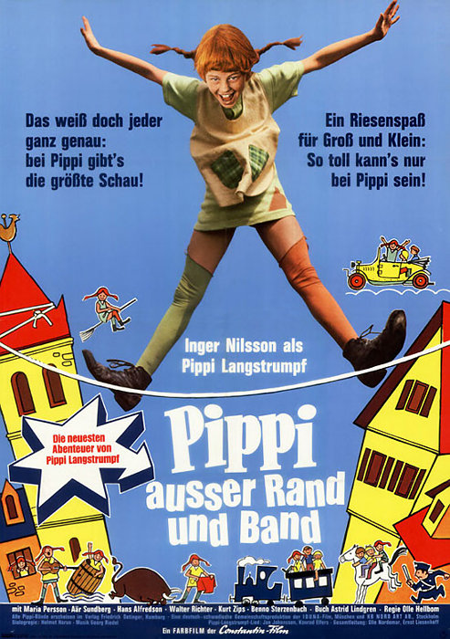Plakat zum Film: Pippi außer Rand und Band