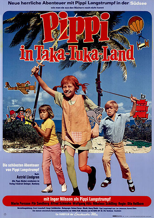 Plakat zum Film: Pippi in Taka-Tuka-Land