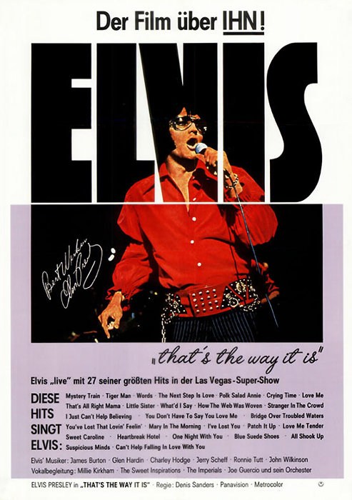 Plakat zum Film: Elvis: That's the Way It Is