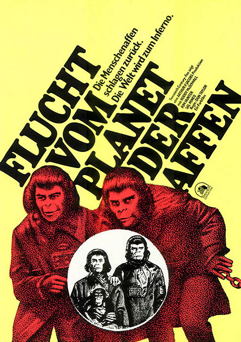 Plakat zum Film: Flucht vom Planet der Affen