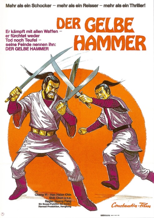 Plakat zum Film: gelbe Hammer, Der