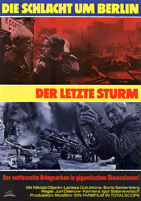 Plakat zum Film: letzte Sturm, Der - Die Schlacht um Berlin