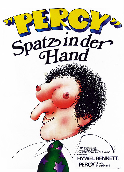 Plakat zum Film: Percy - Der Spatz in der Hand