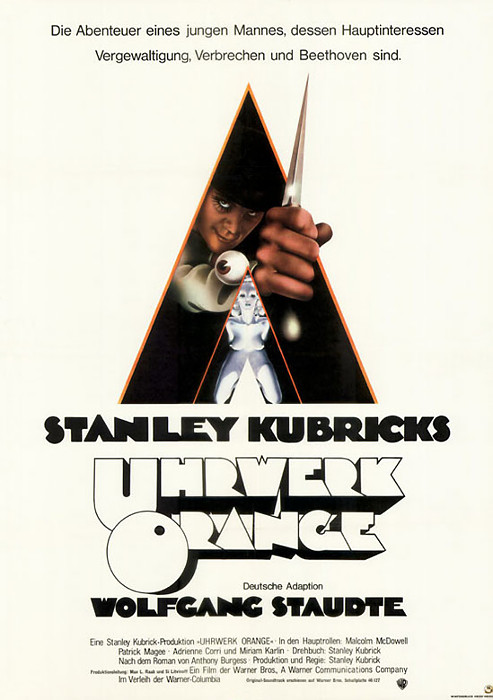 Plakat zum Film: Uhrwerk Orange