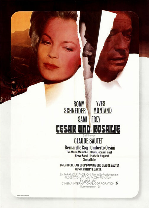 Plakat zum Film: Cesar und Rosalie
