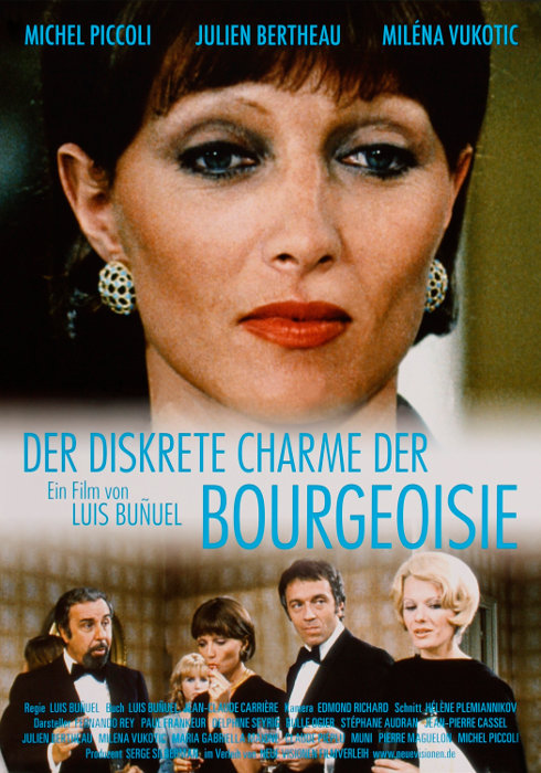 Plakat zum Film: diskrete Charme der Bourgeoisie, Der