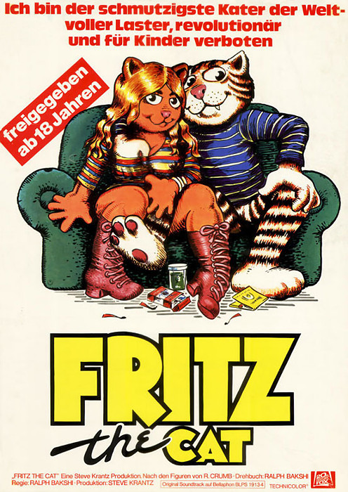 Plakat zum Film: Fritz the Cat