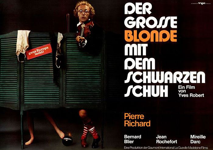 Plakat zum Film: große Blonde mit dem schwarzen Schuh, Der