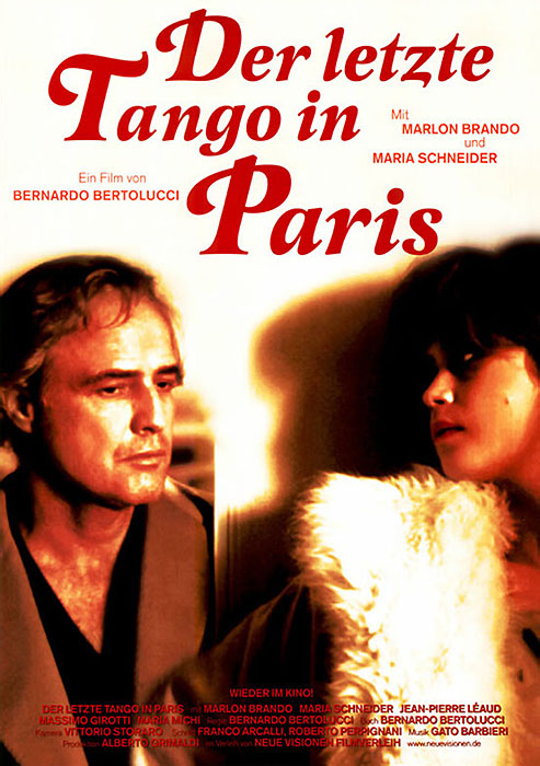 Plakat zum Film: letzte Tango in Paris, Der