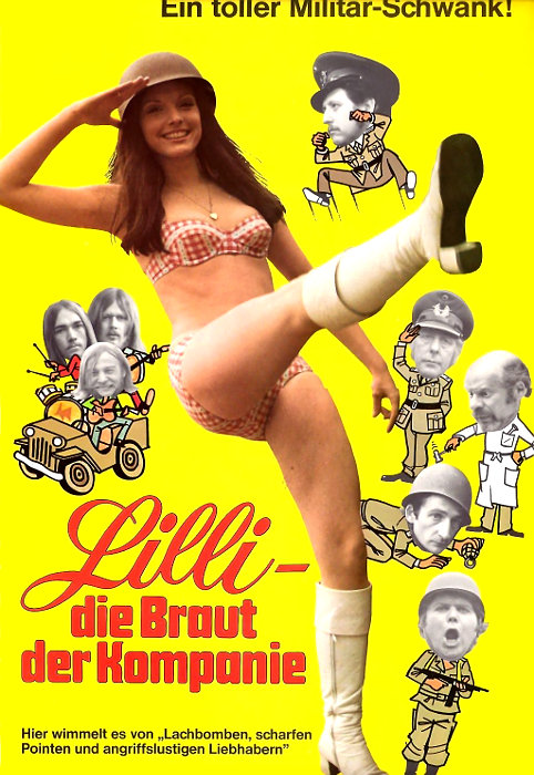 Plakat zum Film: Lilli - die Braut der Kompanie