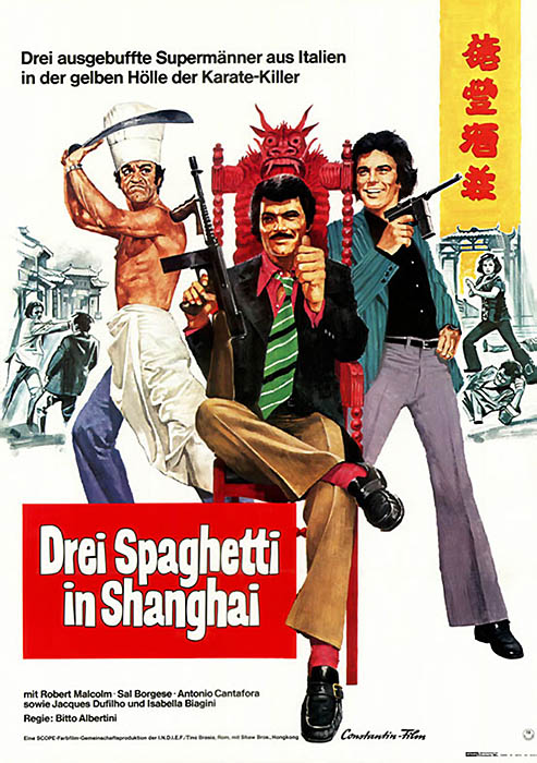 Plakat zum Film: Drei Spaghetti in Shanghai