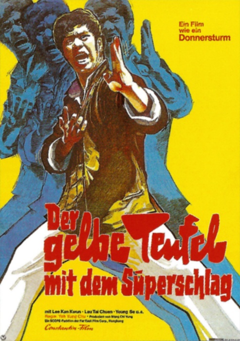 Plakat zum Film: gelbe Teufel mit dem Superschlag, Der