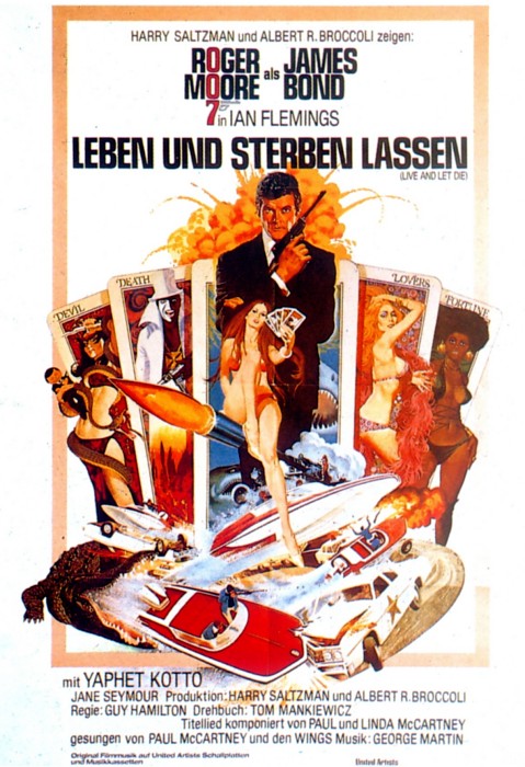 Plakat zum Film: James Bond 007 - Leben und sterben lassen
