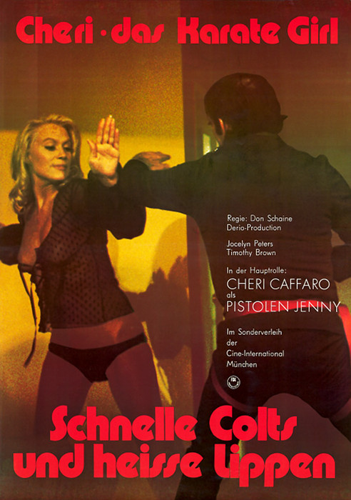 Plakat zum Film: Cheri - Das Karate-Girl - Schnelle Colts und heiße Lippen