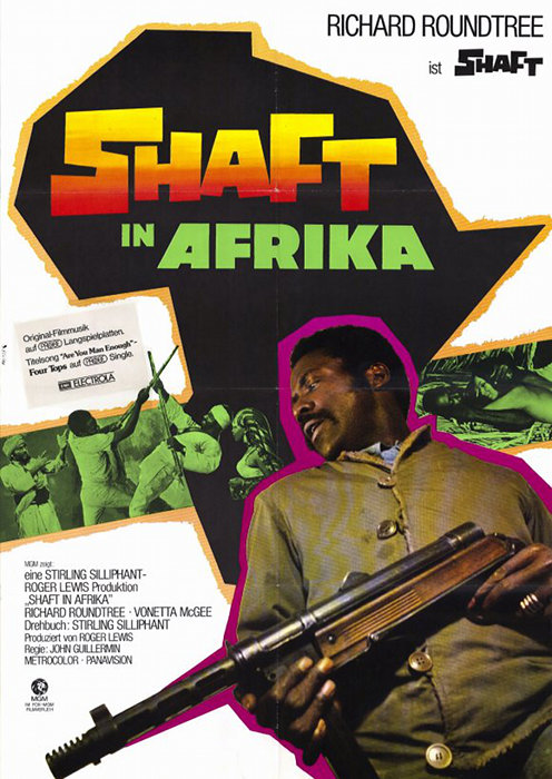 Plakat zum Film: Shaft in Afrika