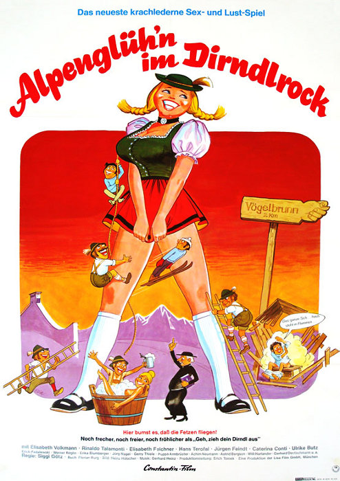 Plakat zum Film: Alpenglühn im Dirndlrock