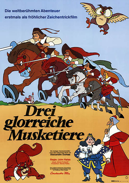 Plakat zum Film: Drei glorreiche Musketiere