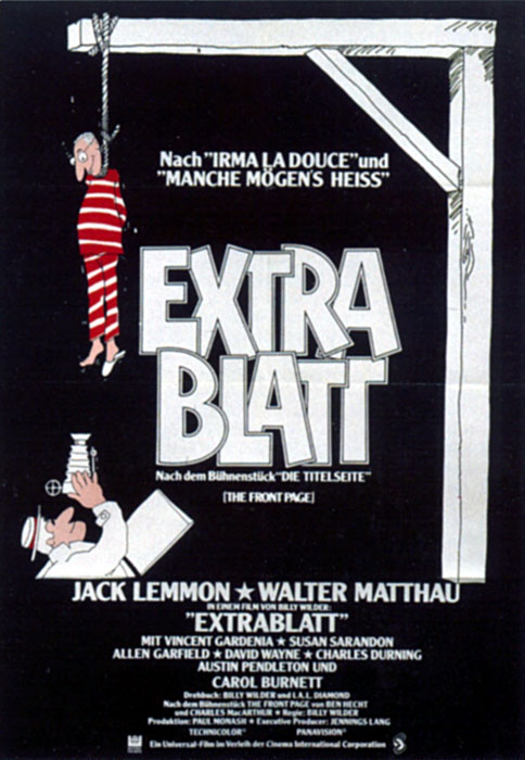 Plakat zum Film: Extrablatt
