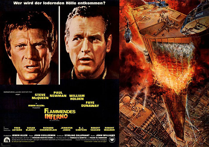 Plakat zum Film: Flammendes Inferno