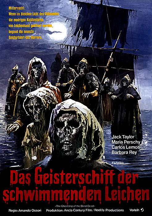 Plakat zum Film: Geisterschiff der schwimmenden Leichen, Das