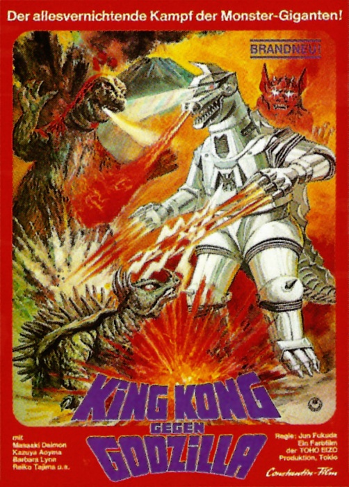 Plakat zum Film: King Kong gegen Godzilla