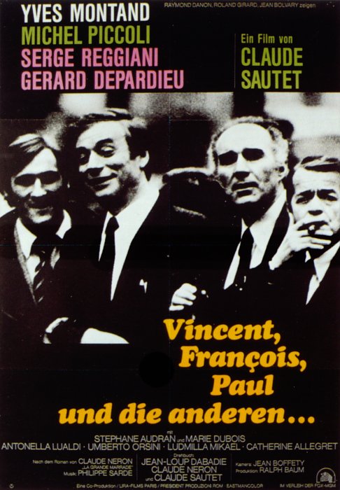 Plakat zum Film: Vincent, François, Paul und die anderen