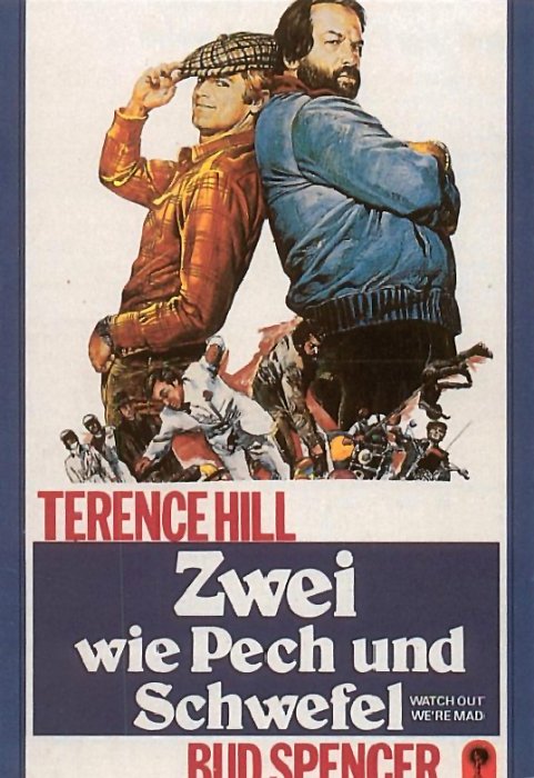 Plakat zum Film: Zwei wie Pech und Schwefel