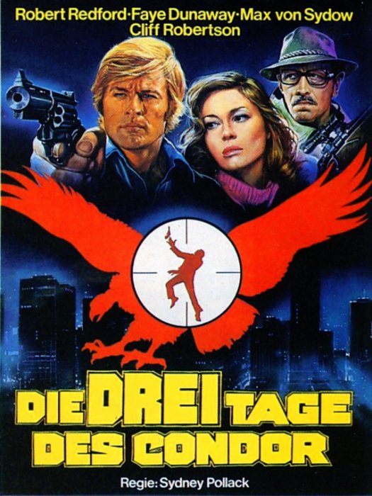 Plakat zum Film: drei Tage des Condor, Die