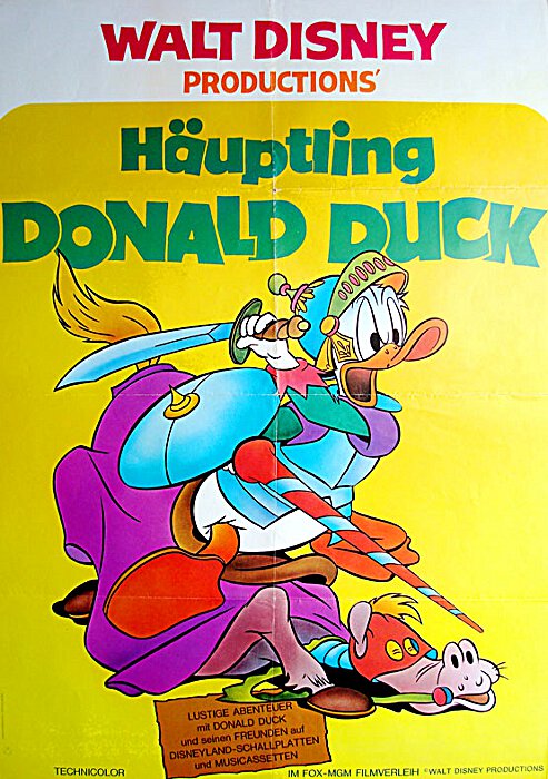 Plakat zum Film: Häuptling Donald Duck