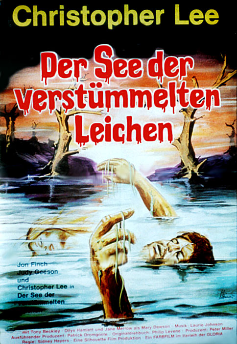 Plakat zum Film: See der verstümmelten Leichen, Der