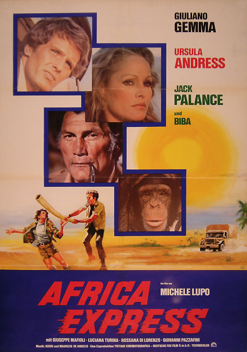 Plakat zum Film: Africa Expreß - Ein Teufelskerl in Africa