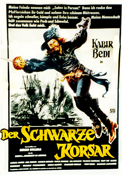 Plakat zum Film: schwarze Korsar, Der