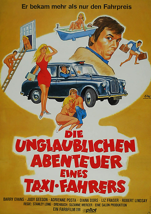 Plakat zum Film: unglaublichen Abenteuer eines Taxi-Fahrers, Die