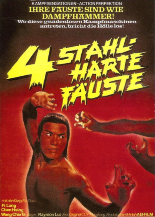 Plakat zum Film: Vier stahlharte Fäuste
