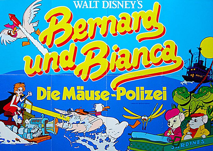 Plakat zum Film: Bernard und Bianca - Die Mäusepolizei