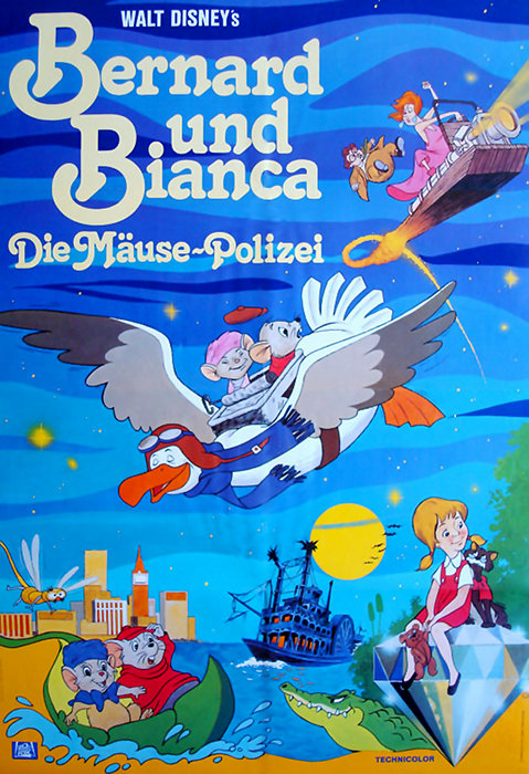 Plakat zum Film: Bernard und Bianca - Die Mäusepolizei