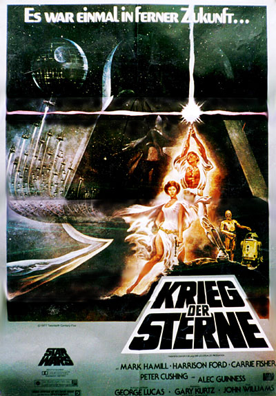 Plakat zum Film: Krieg der Sterne