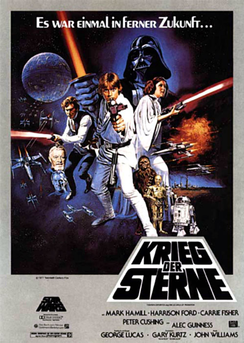 Plakat zum Film: Krieg der Sterne