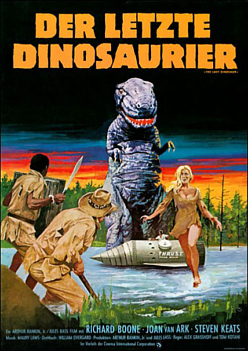 Plakat zum Film: letzte Dinosaurier, Der