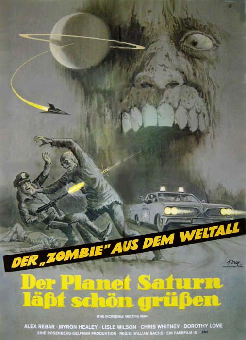 Plakat zum Film: Planet Saturn läßt schön grüßen, Der